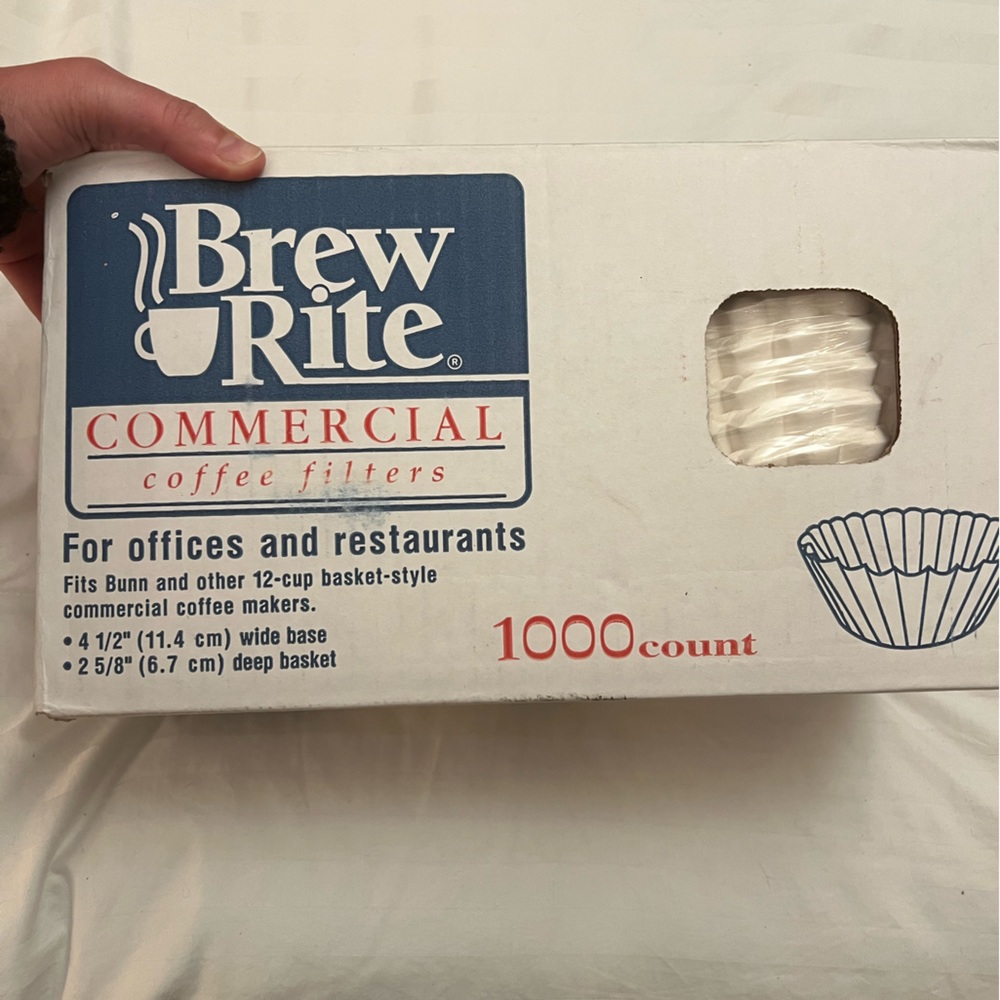 Brew Rite Commercial Coffee Filters